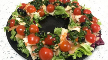 Уж Очень он Вкусный! Салат с креветками и красной рыбой за 10 минут! Фишка в Соусе!