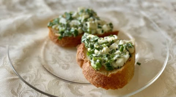 Весенние бутерброды  Пикантная закуска Быстро и вкусно