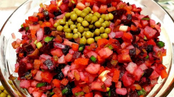 Винегрет с огурчиком и горошком.Классика жанра