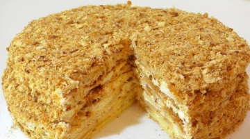 Вкуснее чем классический наполеон! Нежный Торт на праздничный стол.. торт на 8 марта. домашняя кухня