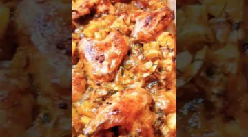 Вкуснейшая курица с овощами - Готовлю Только Так! Все Перемешала и В Духовку! #shorts