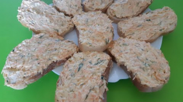 ВКУСНЕЙШАЯ НАМАЗКА НА ХЛЕБ! Перекус за 3 минуты!  БУТЕРБРОД! СЪЕДАЕТСЯ МОМЕНТАЛЬНО!