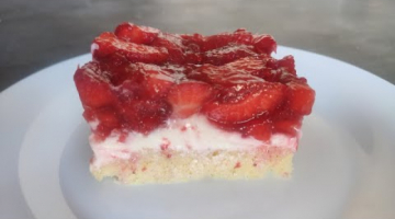 Вкуснейшее наслаждение - клубнично-сливочный торт - это именно то, что нужно в сезон клубники!