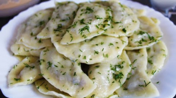Вкуснейшие Вареники с Капустой и Грибами. Тесто на Вареники