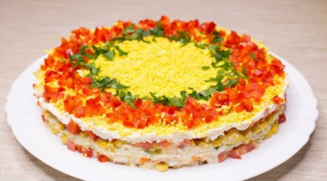 ВКУСНЕЙШИЙ САЛАТ С КРАБОВЫМИ ПАЛОЧКАМИ ПО-НОВОМУ # 20