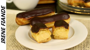 Вкусное лакомство к чаю для всей семьи. Съедается все до крошки! ЭКЛЕРЫ