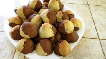 Вкусное песочное печенье с начинкой.