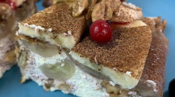 Вкусняшки без вреда для фигуры /  Низкокалорийный творожный  банановый пудинг