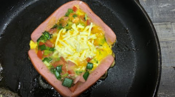 ВКУСНЯТИНА НА ЗАВТРАК ЗА 5 МИНУТ. НА СКОВОРОДЕ - СПЕШИТЕ НА РАБОТУ ? ТОГДА ПРИГОТОВЬТЕ ЭТОТ ЗАВТРАК