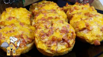 Вкусные горячие бутерброды за 10 минут!