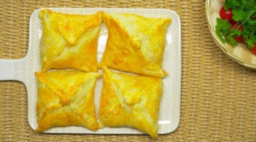 Вкусные ХАЧАПУРИ ИЗ СЛОЕНОГО ТЕСТА за 30 минут. Грузинская кухня. Рецепт от Всегда Вкусно!