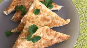 Вкусные конвертики на сухур. Готовятся очень просто.