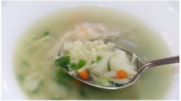 Вкусный Домашний СУП с Вермишелью на Скорую Руку