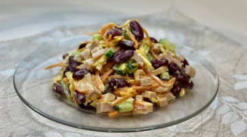 Вкусный и быстрый салат Простой рецепт