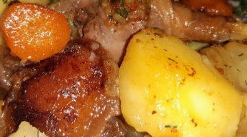 Вкусный и сытный Обед ? Утка с овощами в казане ??? Гостям очень нравится ☺️