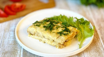 Вкусный обед из тонкого лаваша и скумбрии в сырном соусе - вкуснотища неописуемая
