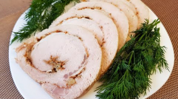 ВМЕСТО КОЛБАСЫ!!! ВКУСНЕЙШИЙ запеченный МЯСНОЙ рулет на ПРАЗДНИЧНЫЙ стол 