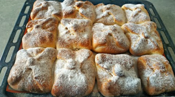 Вот как надо готовить Самые Вкусные БУЛОЧКИ с начинкой ВИШНЯ+СГУЩЁНКА! Тесто воздушное как Пух‼