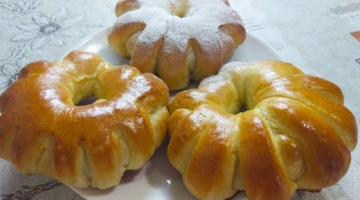 Воздушные Булочки со сгущенкой. Мягкие,как Пух.