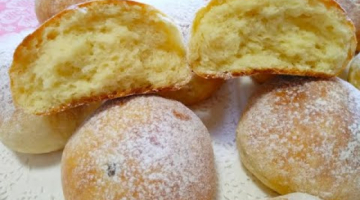 Воздушные как пух ТВОРОЖНЫЕ БУЛОЧКИ с изюмом, без дрожжей и заморочек
