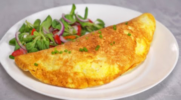 Воздушный, нежный, пышный и очень вкусный! ОМЛЕТ-СУФЛЕ на сковороде за 10 мин. Рецепт Всегда Вкусно!