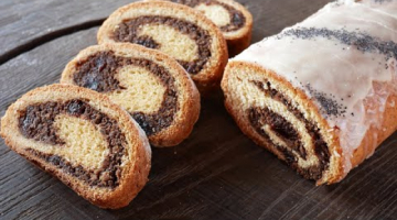ВЫ ПРОСИЛИ ЭТОТ РЕЦЕПТ! РУЛЕТ с МАКОМ и РЕЦЕПТ Маковой Начинки! Маковый Рулет!
