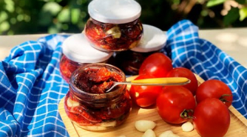 Вяленые помидоры своими руками, легко и просто.