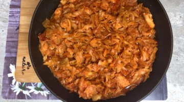 Я беру капусту, куриную грудку и готовлю этот невероятно вкусный быстрый ужин! Рекомендую рецепт