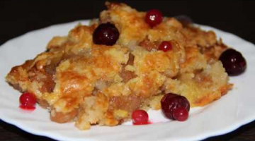 Яблочный крамбл. Пирог для ленивых! Кулинария. Рецепты. Понятно о вкусном.