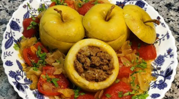 Яблоки фаршированные ? Apples with minced meat