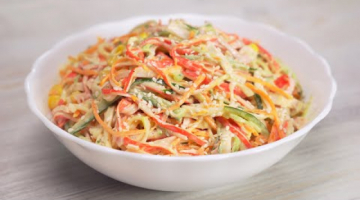 Японский КАНИ-САЛАТ из крабовых палочек. Он такой вкусный! Рецепт от Всегда Вкусно!