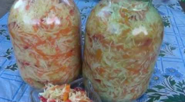 Заготовки на зиму. Маринованная капуста