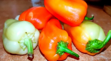 Закуска по-корейски кабачки с болгарским перцем. Заготовки на зиму