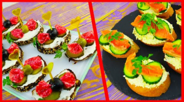 Закуски на новогодний стол 2021! 2 вкусные закуски на праздничный стол