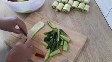 ЗАКУСОЧНЫЕ КАБАЧКИ -КРАСИВО И ВКУСНО..