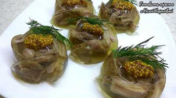Заливное из курицы - холодная закуска к праздничному столу