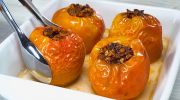 ? ЗАПЕЧЕННЫЕ ЯБЛОКИ С ОРЕХАМИ. Минимум усилий, максимум удовольствия! Рецепт от Всегда Вкусно!
