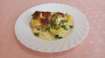 ЗАПЕКАНКА МЯСНАЯ с СЫРОМ и КАРТОШЕЧКОЙ !