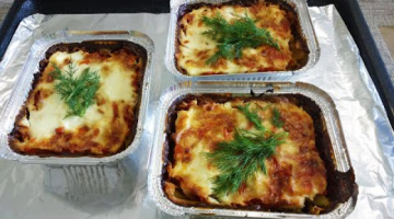 Запеканка с картофелем и фаршем в духовке.