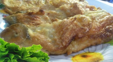 Жареные хребты семги в кляре-очень вкусно и  бюджетно