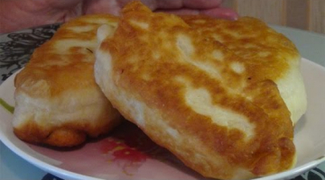 Жареные пирожки с капустой-проверенный рецепт
