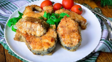 Жареный сом в панировке