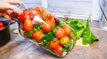 ЗИМОЙ ОБЛИЖЕШЬ ПАЛЬЧИКИ!!!БАБУШКА РАССКАЗАЛА САМЫЙ ВКУСНЫЙ РЕЦЕПТ КВАШЕНЫХ ПОМИДОР НА ЗИМУ!